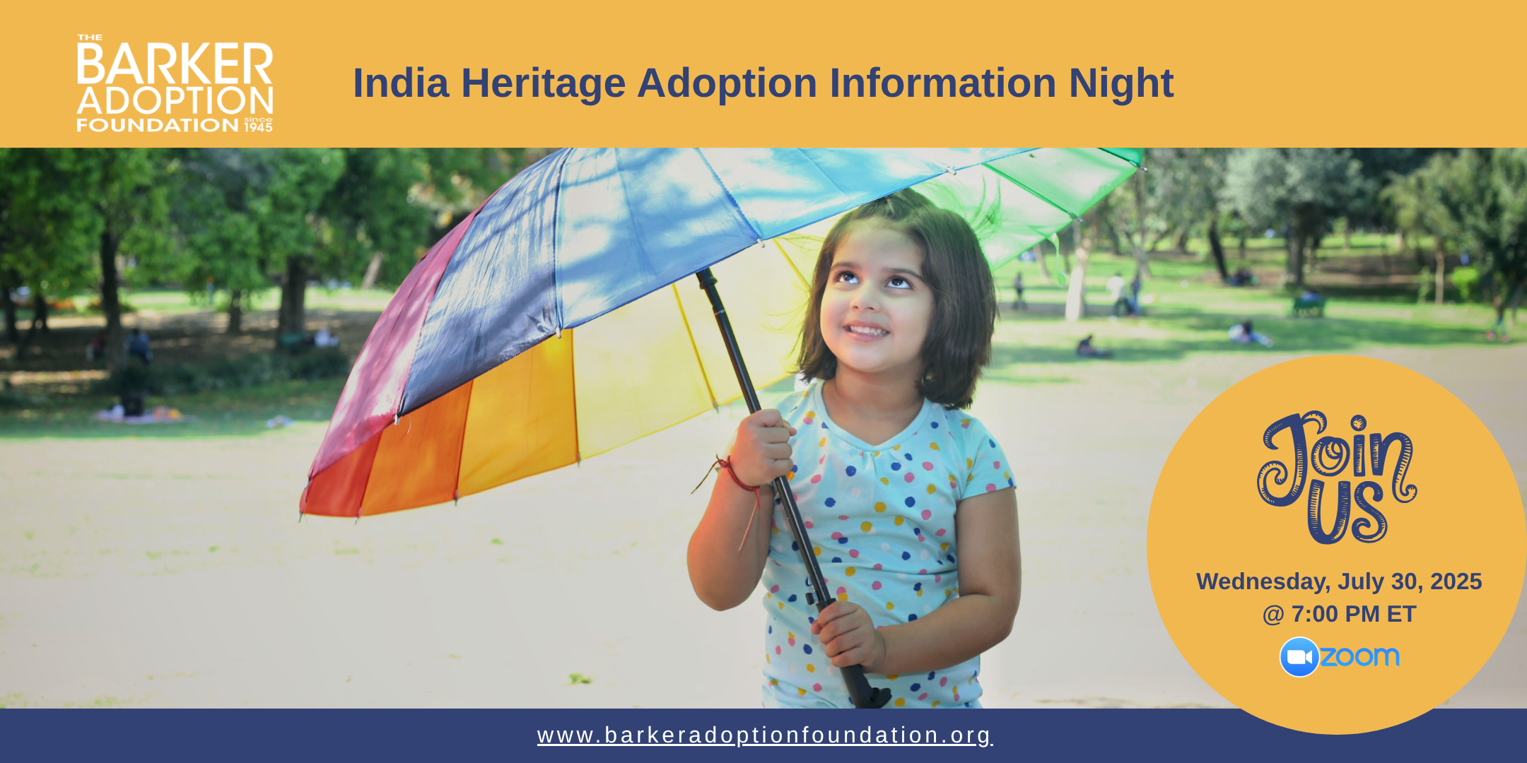 INDIA HERITAGE ADOPTION INFORMATION NIGHT<br />
